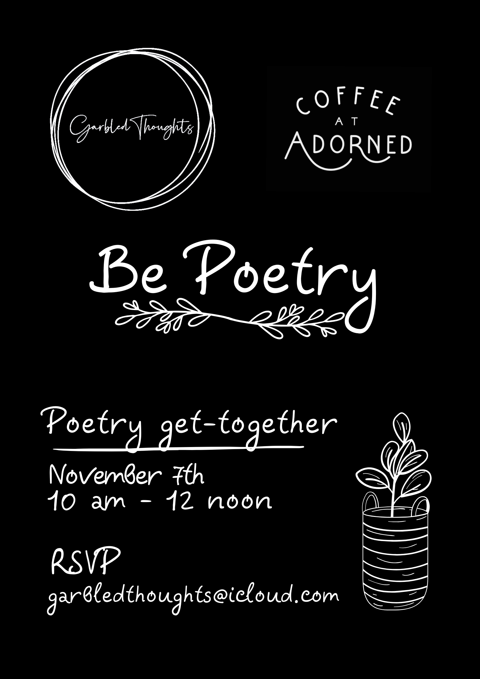 Be Poetry; a Poetry Get-Together 