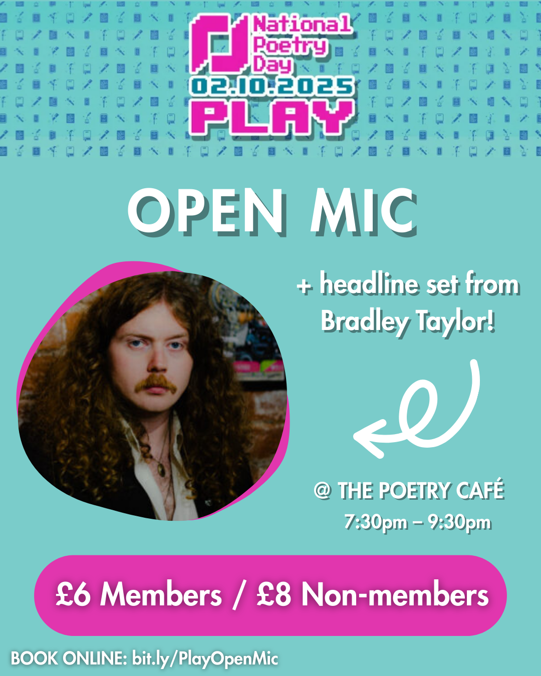 National Poetry Day Open Mic: Play