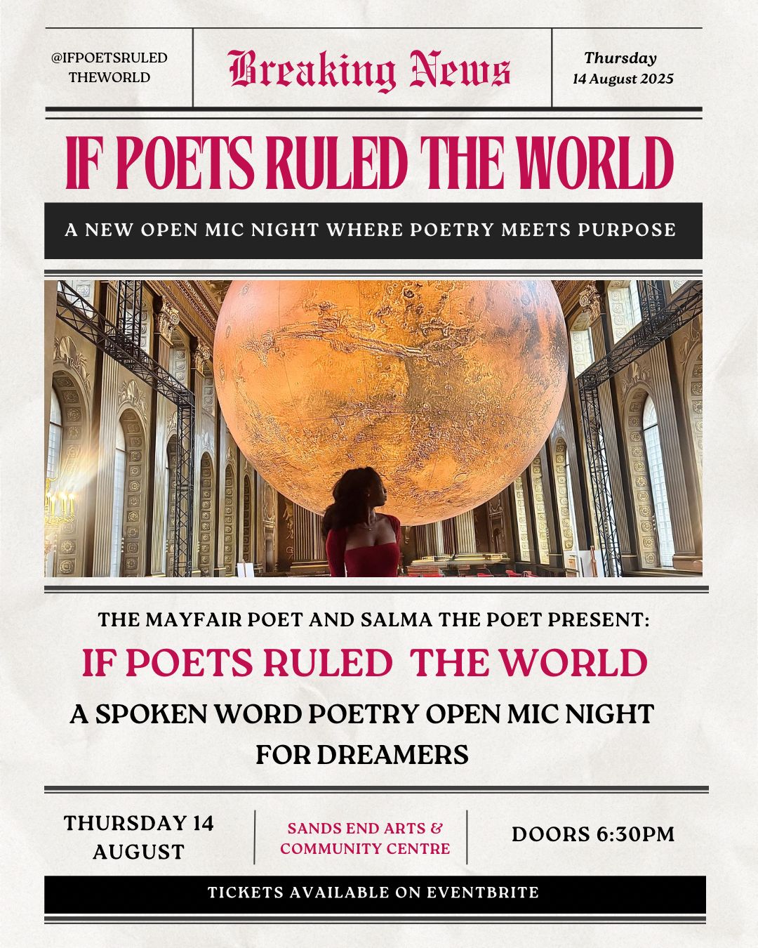 If Poets Ruled the World