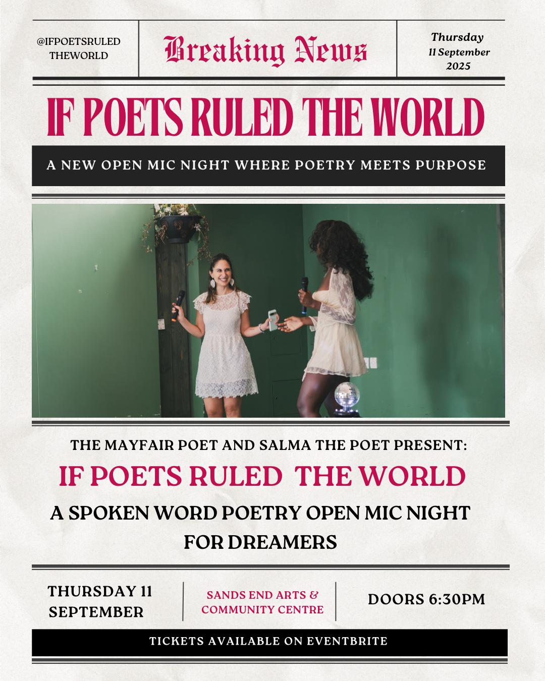 If Poets Ruled the World